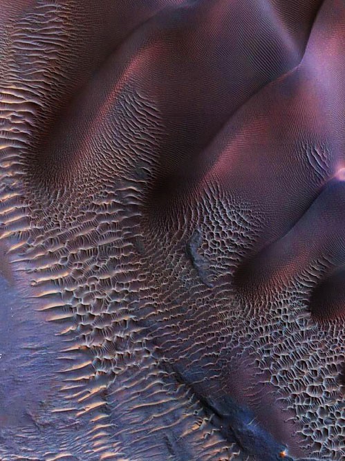 Photo:  Dunes in Noachis Terra Region of Mars